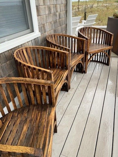 Lobster pot chairs - 4,