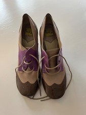 Paul Smith ladies multi-coloured leather shoes - Size 37 (UK 4)