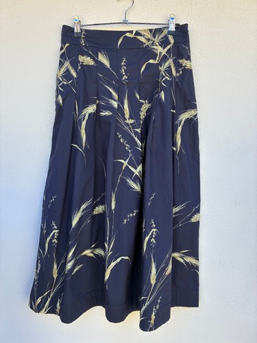 Morrison blue wheat print - blue,