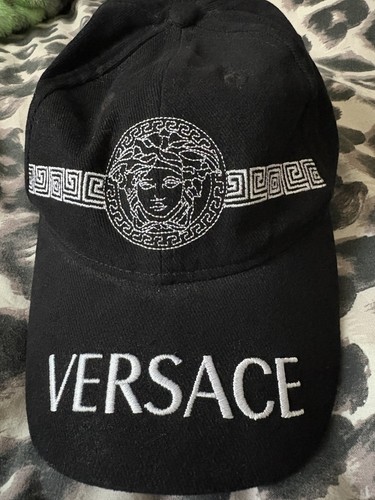 Versace cap unisex black - cap, unisex.