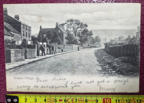 Antique postcard sleights - antique,