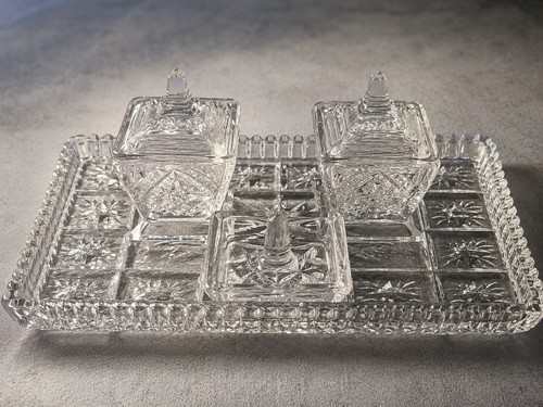 Clear glass starburst - clear,