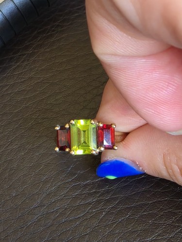 Qvc 9ct yellow gold - yellow, peridot