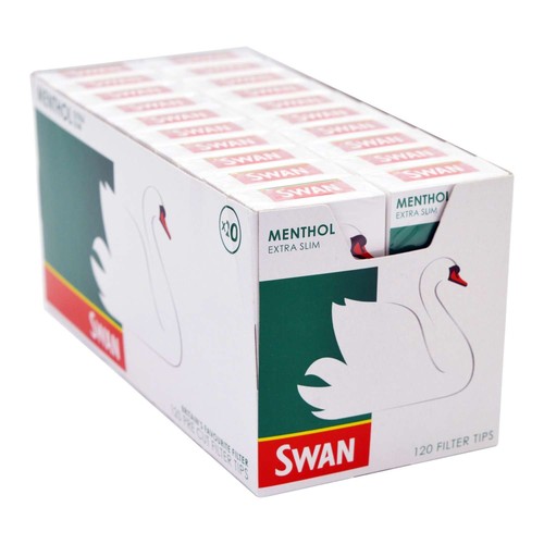 Swan menthol extra slim filter - swan,