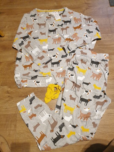 Next women grey dog pyjamas - dog,