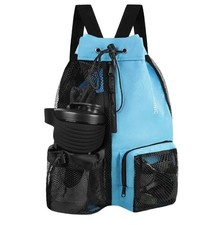 Swimming Bag, Waterproof Swim Bag Sport Gym Bag, Drawstring Mesh Bags
