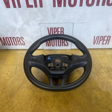 Peugeot 208 Steering Wheel With Controls Black 96750123ZD 2012-2019 Ref 307
