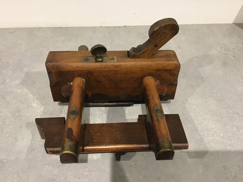 Wood and brass - wood,