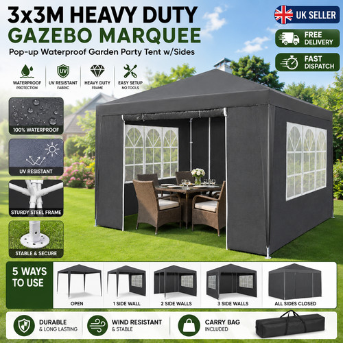 3x3m heavy duty - heavy, marquee