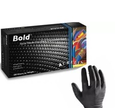 Bold Black Disposable Nitrile