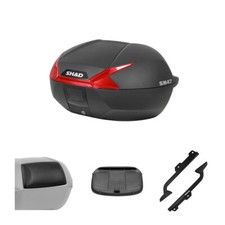 Shad Top Case SH47 Red + Frame