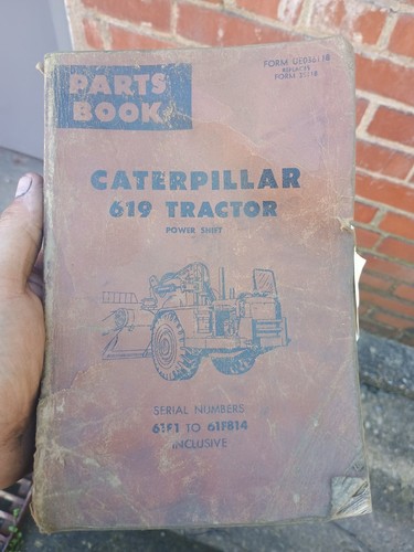 Caterpillar 619 tractor - caterpillar,