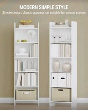 Tall Bookcase Shelf Storage