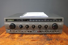 PIONEER SA-V350 Karaoke Microphone Mixing Amplifier for Laser Disc Manual No2