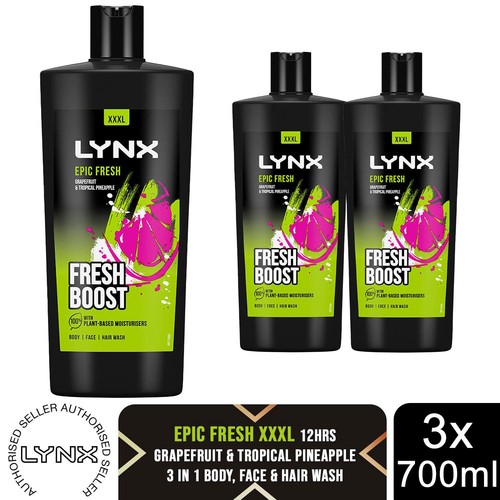 Lynx epic fresh shower gel - epic,