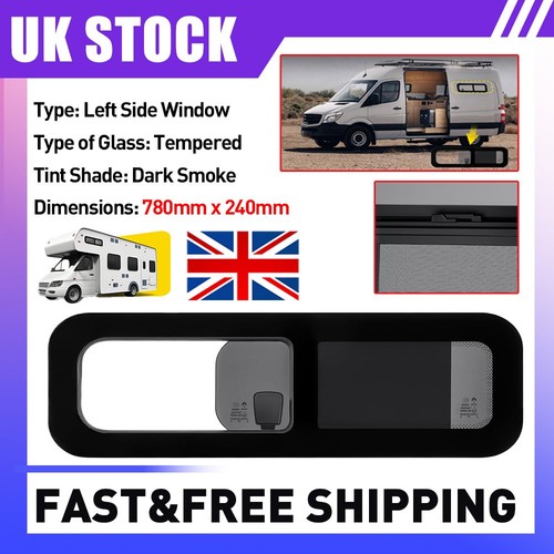 Camper van sliding window - van,