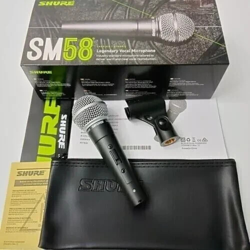 New shure sm58s dynamic - new,