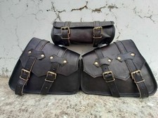 Motorcycle leather pouch - motorcycle,
