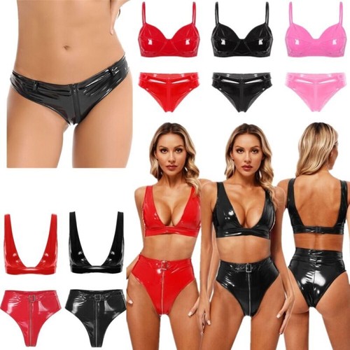 Women wet look - women, pvc