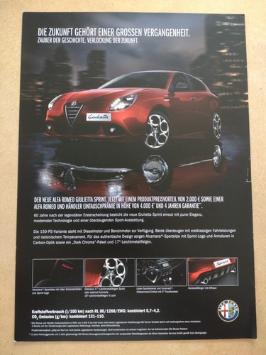 Alfa romeo giulietta - giulietta, sprint