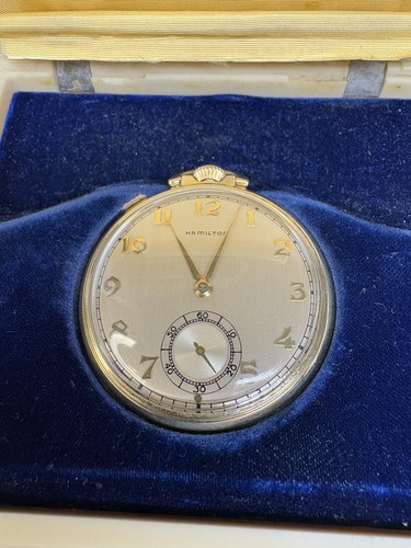 Hamilton 917 pocket watch 17j - 917,