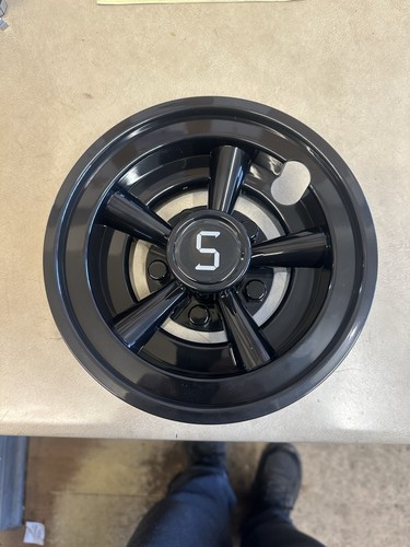 Golf buggy wheel discs - wheel,