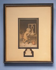 a119 George Baxter Print “So