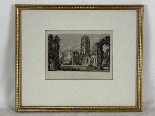 Antique framed fountains abbey - antique,