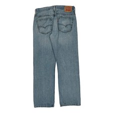569 Levis Jeans - 34W 30L Light Wash Cotton