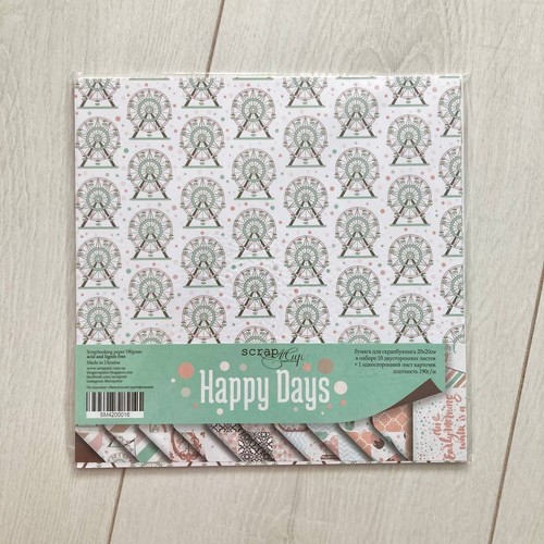 Happy days 8x8 vintage - happy,
