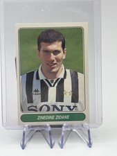Zinedine Zidane Panini European Football Stars 1997 Sticker (Juventus/France)