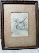 Antique "Woman And Child In