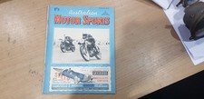 AUSTRALIAN MOTOR SPORTS MAGAZINE MARCH 1950 SERIES MM MORRIS MINOR EXCELSIOR