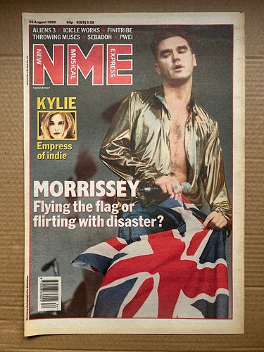 Morrissey 1992 nme cover - 1992,