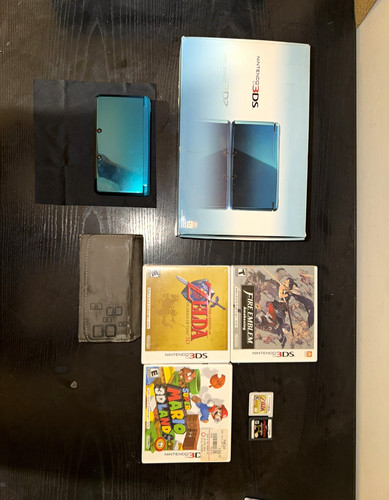 Nintendo 3ds aqua blue - 3ds,