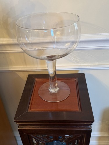 Giant clear wine glass - giant, novelty