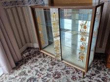 Antique Genuine 1950's Display Cabinet.