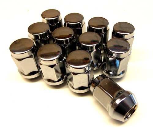 Silver wheel nuts lugs unf - wheel,