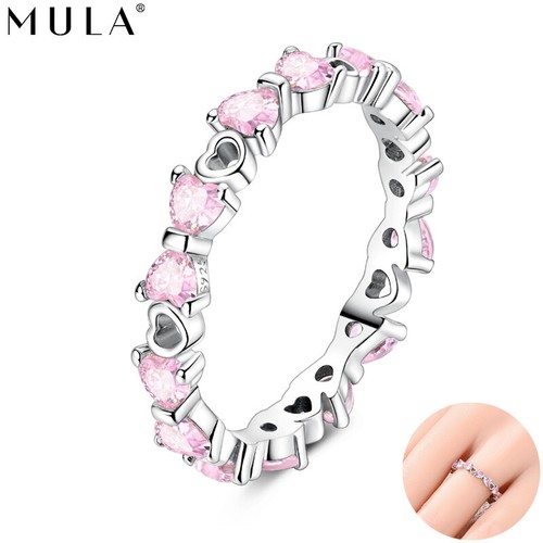 Mula heart bow finger ring - mula,