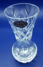 Vintage Royal Brierley Crystal Brierley Hill Cut Crystal Bud/Posy Vase 5 cms