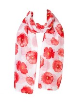 Poppy Print Floral Ladies