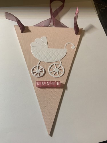 Wooden hanger nursery shabby - wooden,
