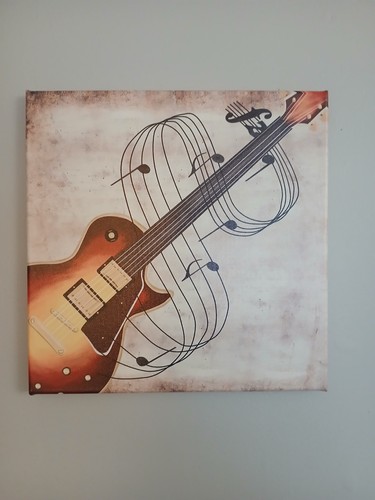 Les paul guitar print - paul,