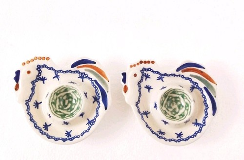 Polish pottery hen egg - x,