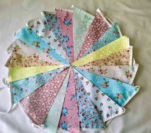 Clearance fabric bunting - clearance,