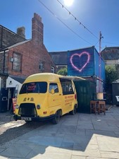 Renault Estafette Van And Electric Bike Catering Unit Vintage Festival
