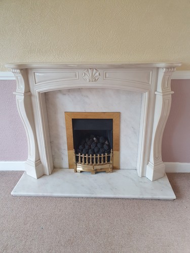 Integral gas fire - gas, with