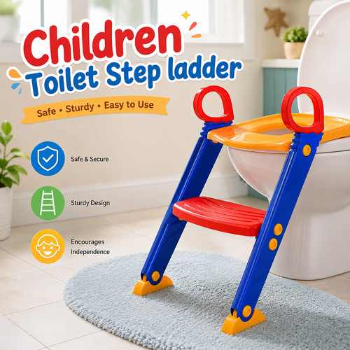 Kids toilet training - training, with