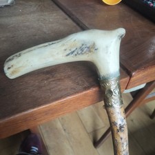 Antique  Stag Horn Handle On A