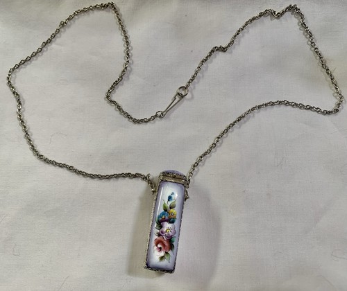 Vintage floral enamel - vintage,